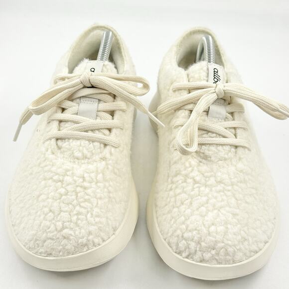 ALLBIRDS Wool Runner GO FLUFF Limited Edition SHERPA Rare Womens Size 9.5 EX - Picture 5 of 11